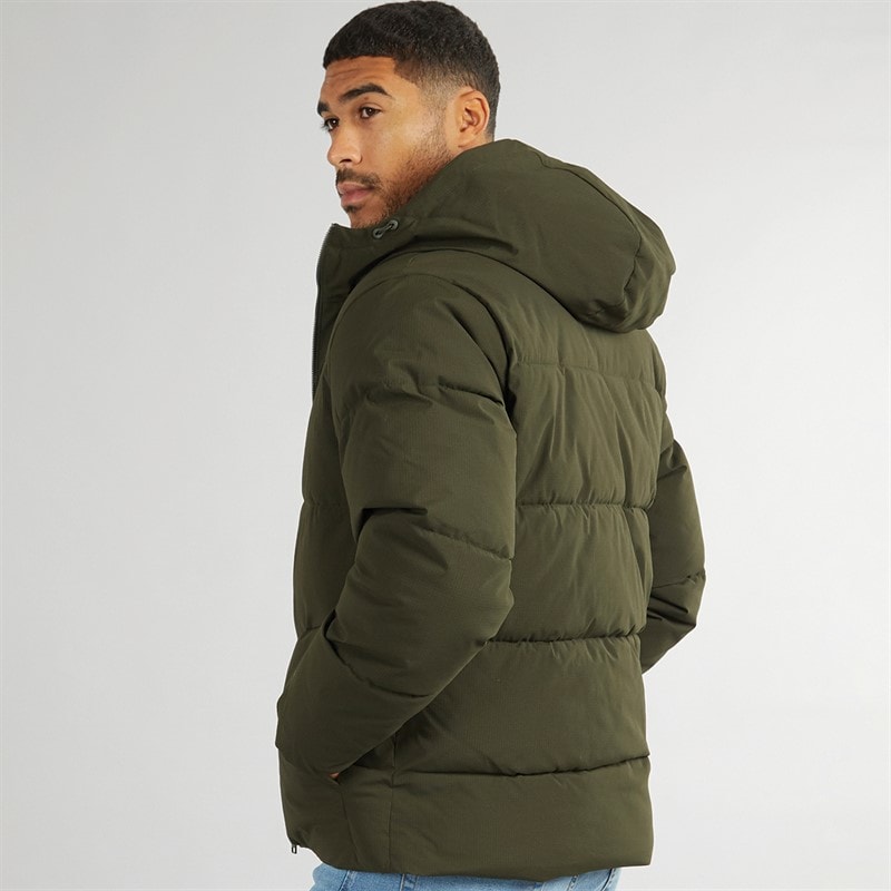 JACK & JONES Herre Brady Hætte Dunjakke Rosin - Billede 2