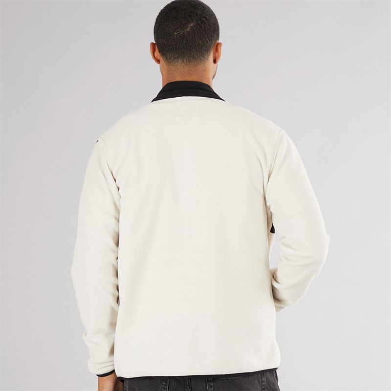 JACK & JONES Herre Flame Fuld Zip Fleece Moonbeam - Billede 2