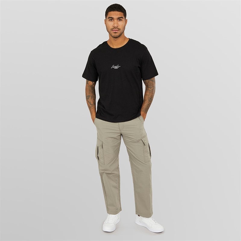 JACK & JONES Herre Karl Kurtis Snap Cargobukser Grå - Billede 3
