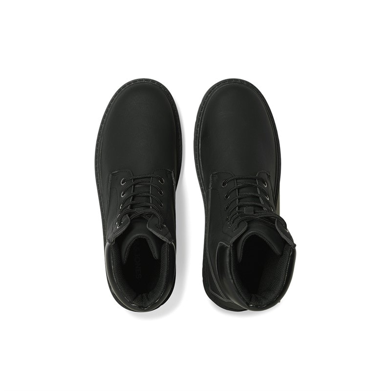 JACK & JONES Herre Thames PU Støvler Antracit - Billede 3