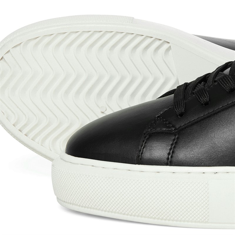 JACK & JONES Herre Grand PU Cupsole Træningssko Antracit - Billede 2