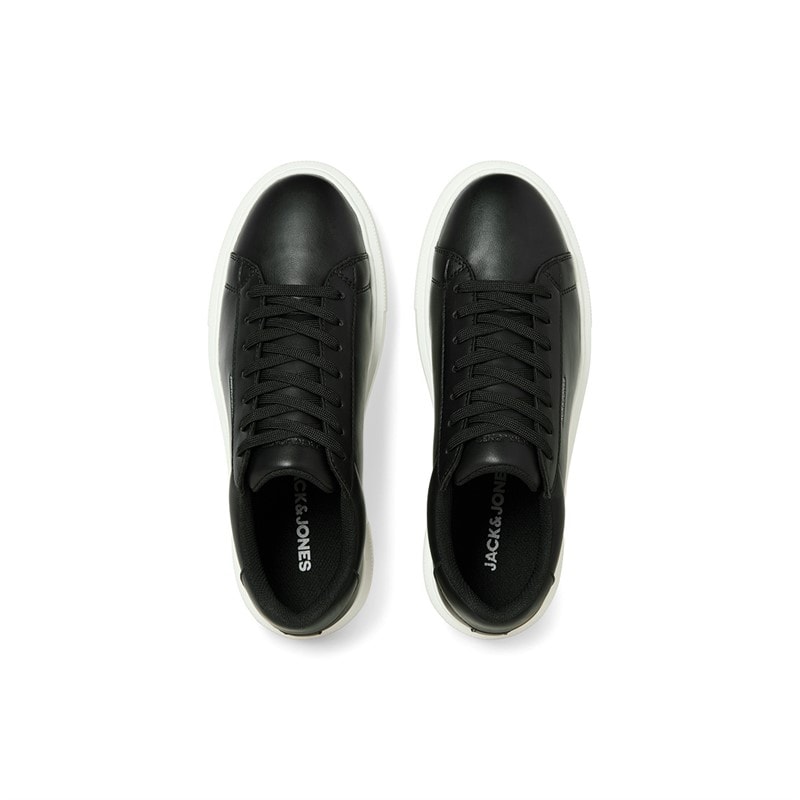 JACK & JONES Herre Grand PU Cupsole Træningssko Antracit - Billede 3