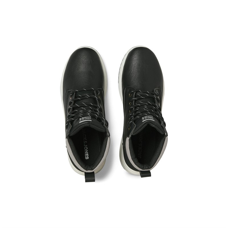JACK & JONES Herre Alaska PU Nubuck Støvler Antracit - Billede 3