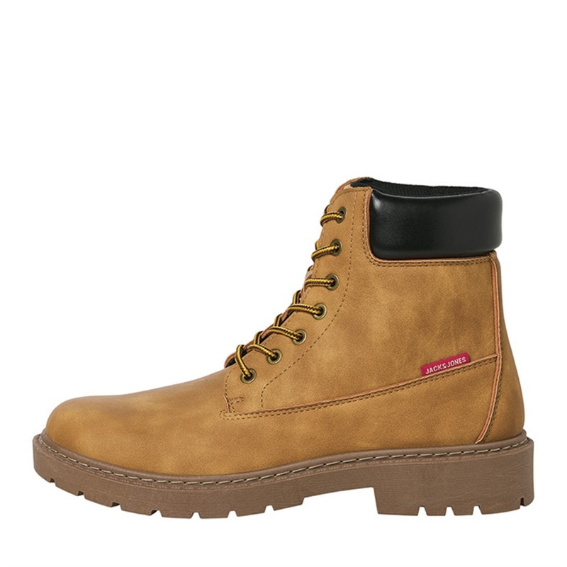 JACK & JONES Herre Thames PU Støvler Honey - Billede 1