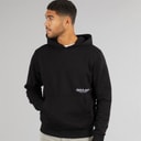 JACK & JONES Herre Vesterbro Side Hoodie Sort