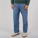 JACK & JONES Herre Alex SQ 741 Baggy Fit Jeans Mellemblå