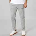 JACK & JONES Herre Vesterbro Open Hem Joggers Lys Grå Marl/Sort Lgm/Sort