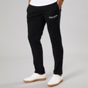 JACK & JONES Herre Vesterbro Joggingbukser Med Åben Kant Sort/Hvid