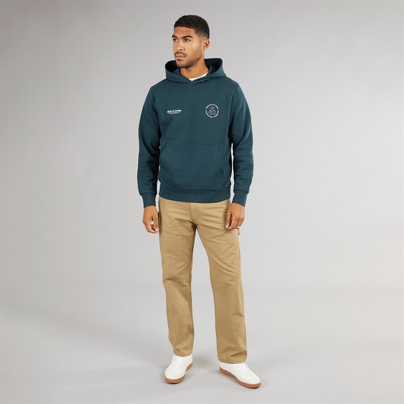 JACK & JONES Herre Vesterbro Sport Hættetrøje Magisk Skov - Billede 3