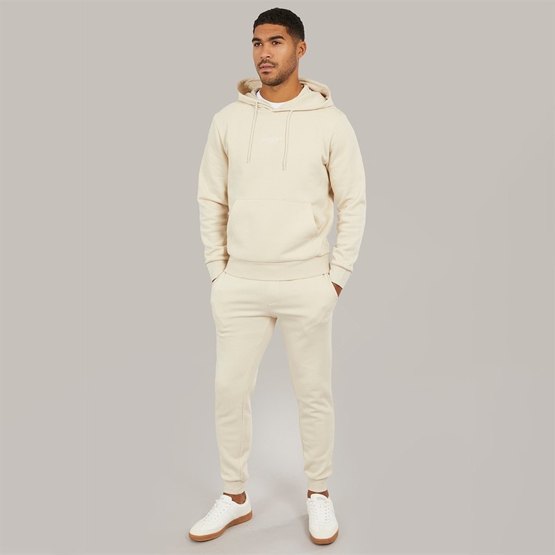 JACK & JONES Herre Cover Script Tracksuit Moonbeam - Billede 4