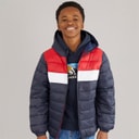 JACK & JONES Drenge Wilson Puffer Jakke Navy Blazer
