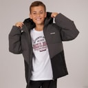 JACK & JONES Drenge Brady Puffer Jakke Asfalt