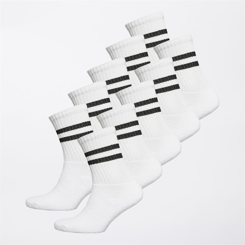 JACK & JONES Junior Drenge Ti Pak Sokker Hvid - Billede 1
