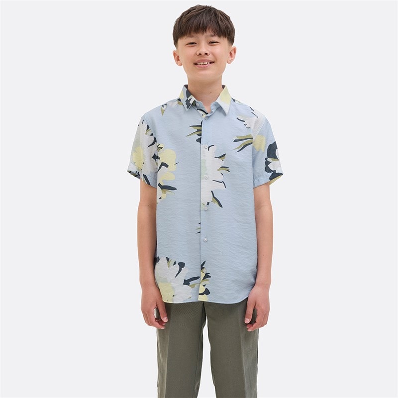 JACK & JONES Drenge Avira Marshall Skjorte Skyway - Billede 1