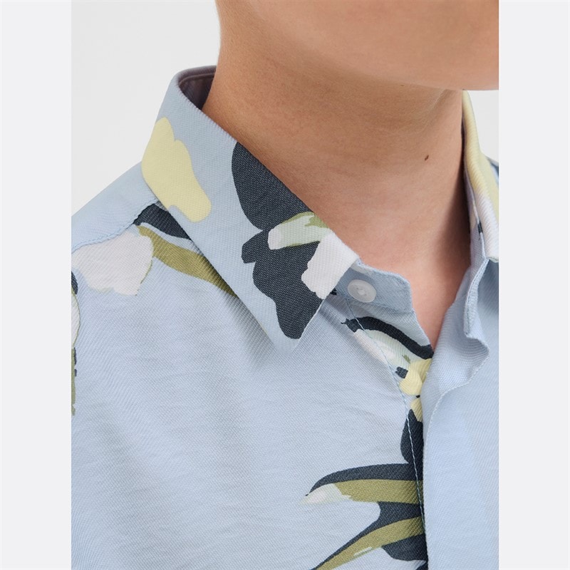 JACK & JONES Drenge Avira Marshall Skjorte Skyway - Billede 3