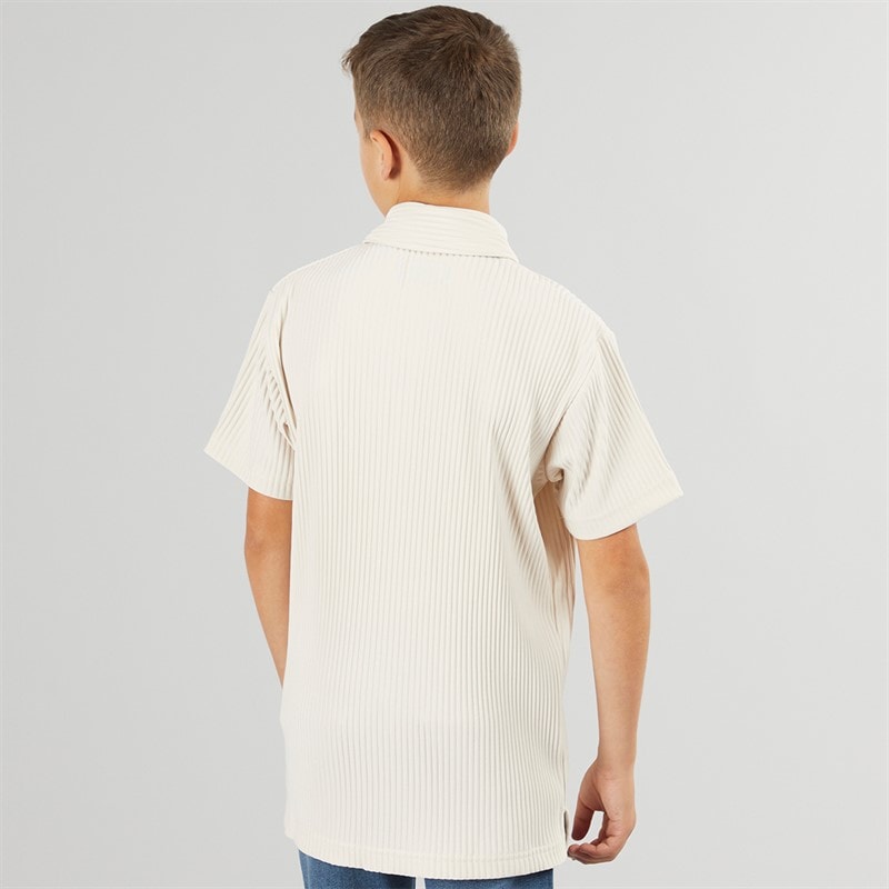 JACK & JONES Drenge Interlude Skjorte Moonbeam - Billede 2
