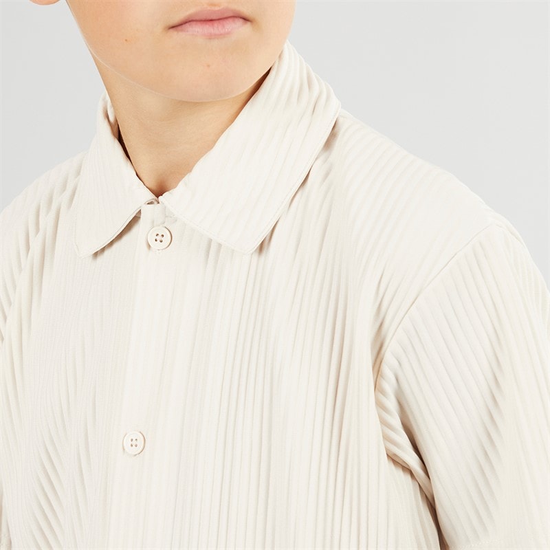 JACK & JONES Drenge Interlude Skjorte Moonbeam - Billede 3