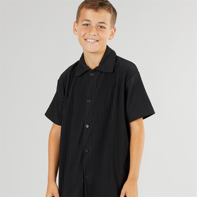 JACK & JONES Drenge Interlude Skjorte Sort