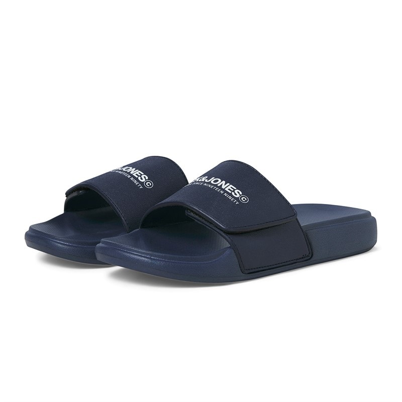 JACK & JONES Herre Hammet Sliders Navy Blazer - Billede 4