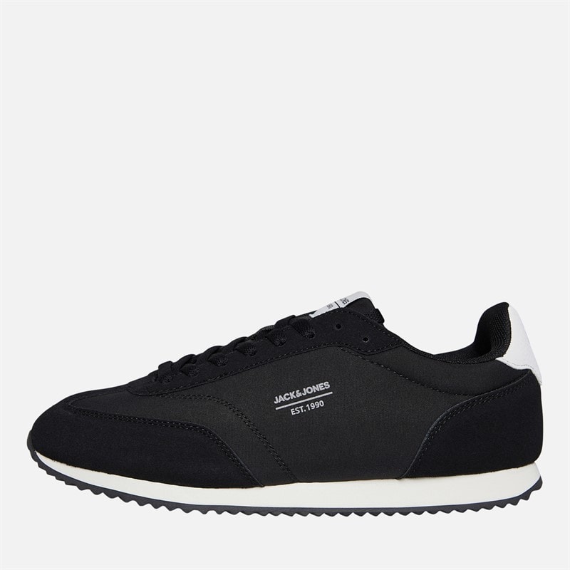 JACK & JONES Herre Retro Løbe Sko Sort - Billede 1