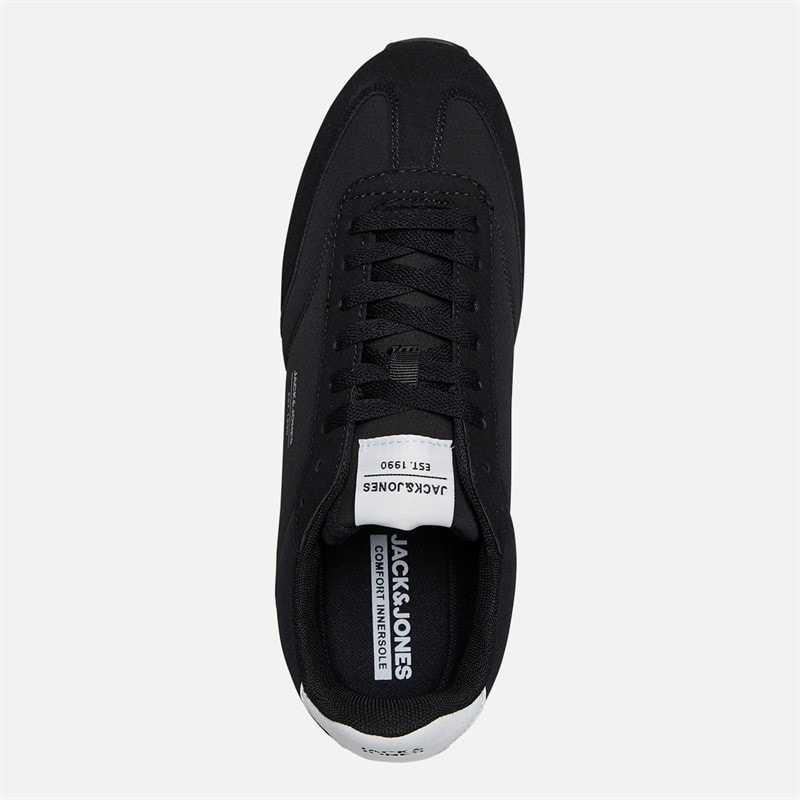 JACK & JONES Herre Retro Løbe Sko Sort - Billede 4