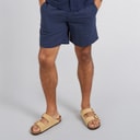 JACK & JONES Herre Jaiden Linned Blanding Shorts Navy Blazer