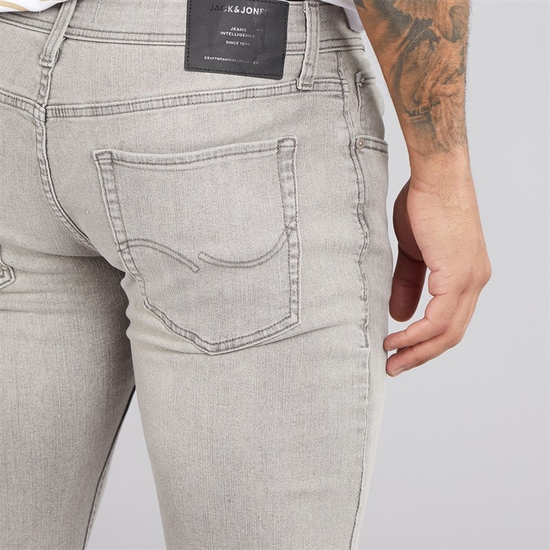 JACK & JONES Herre Glenn Original 333 Slim Fit Jeans Grey Denim - Billede 3