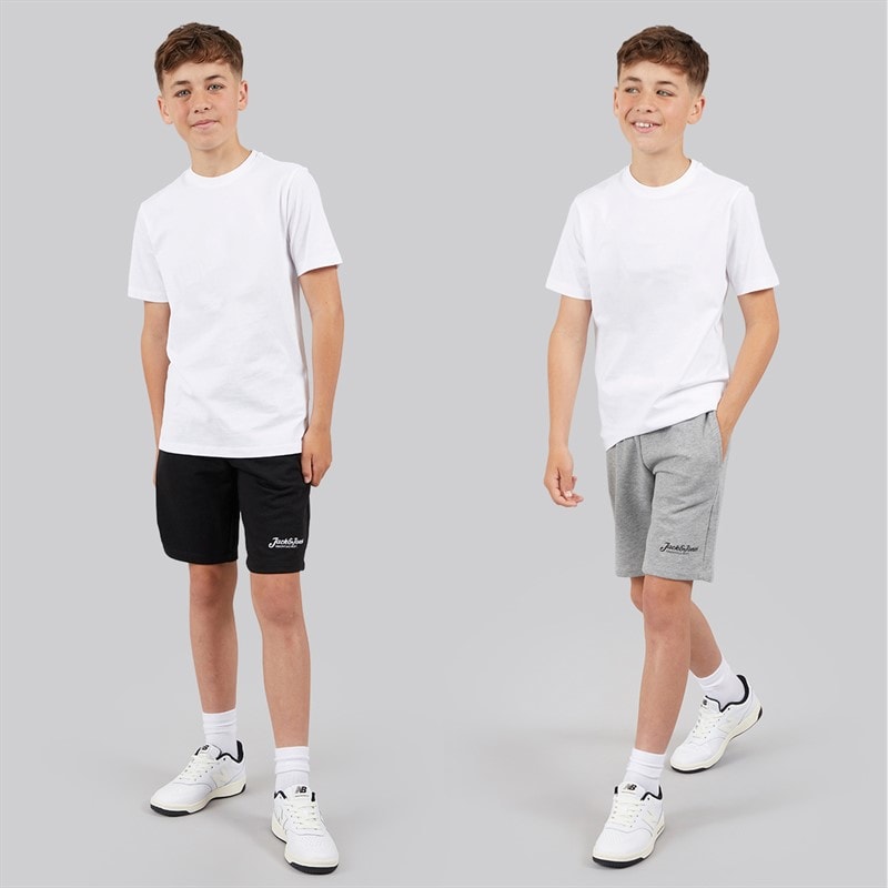 JACK & JONES Drenge Beau To Pak Shorts Sort - Billede 4