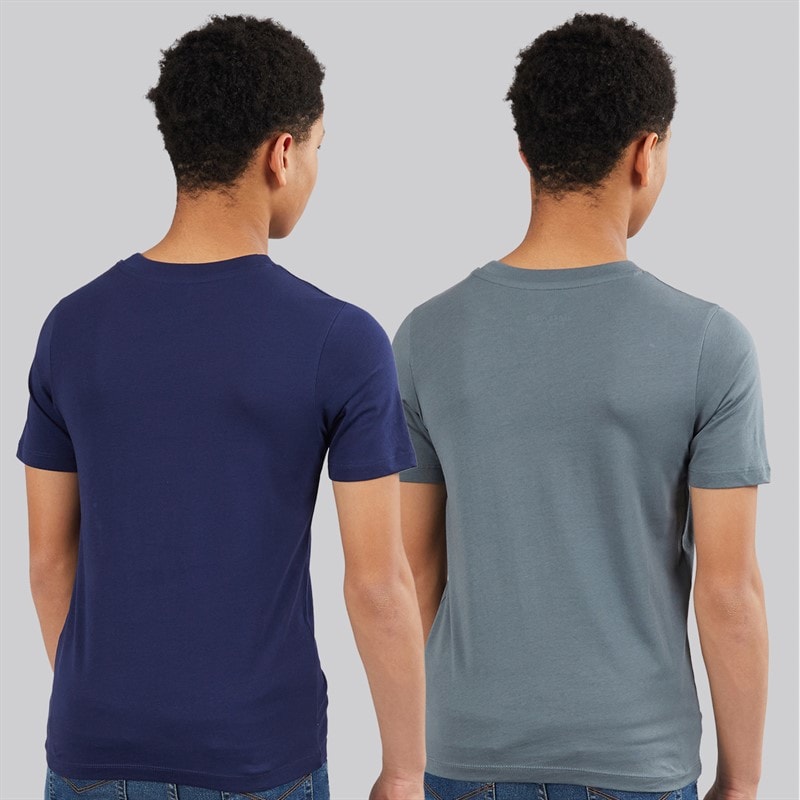 JACK & JONES Drenge Vesterbro to pak T-shirts Ocean Cavern - Billede 2