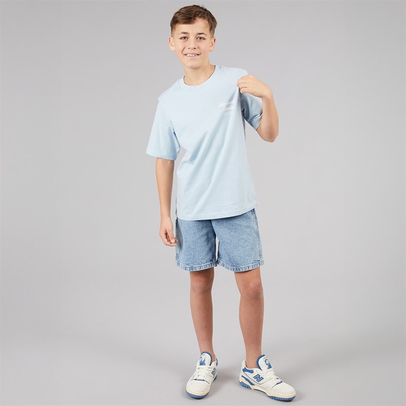 JACK & JONES Drenge Norrebro T shirt Skyway - Billede 4