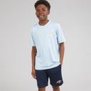 JACK & JONES Drenge Bjerg Tech T Shirt Og Shorts Sæt Cashmere Blue