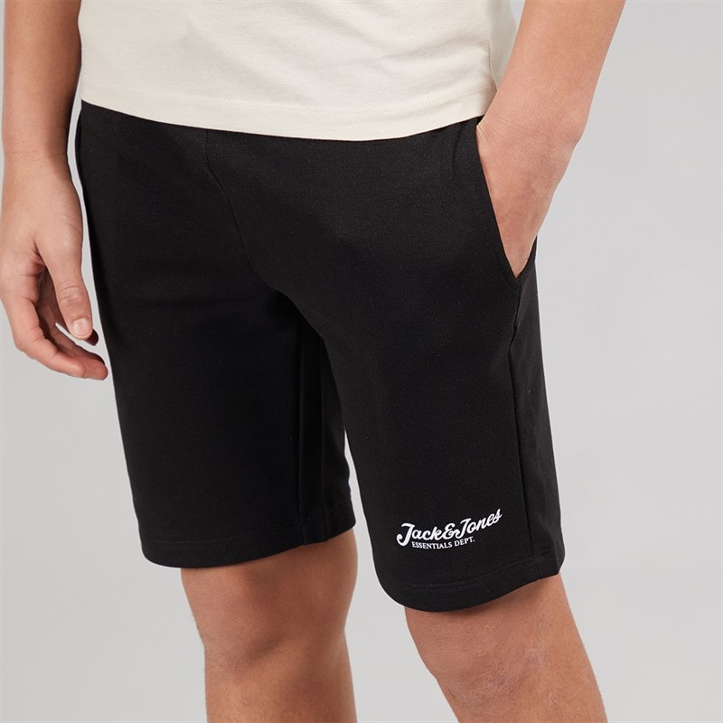 JACK & JONES Drenge Beau T Shirt Og Shorts Sæt Moonbeam - Billede 5