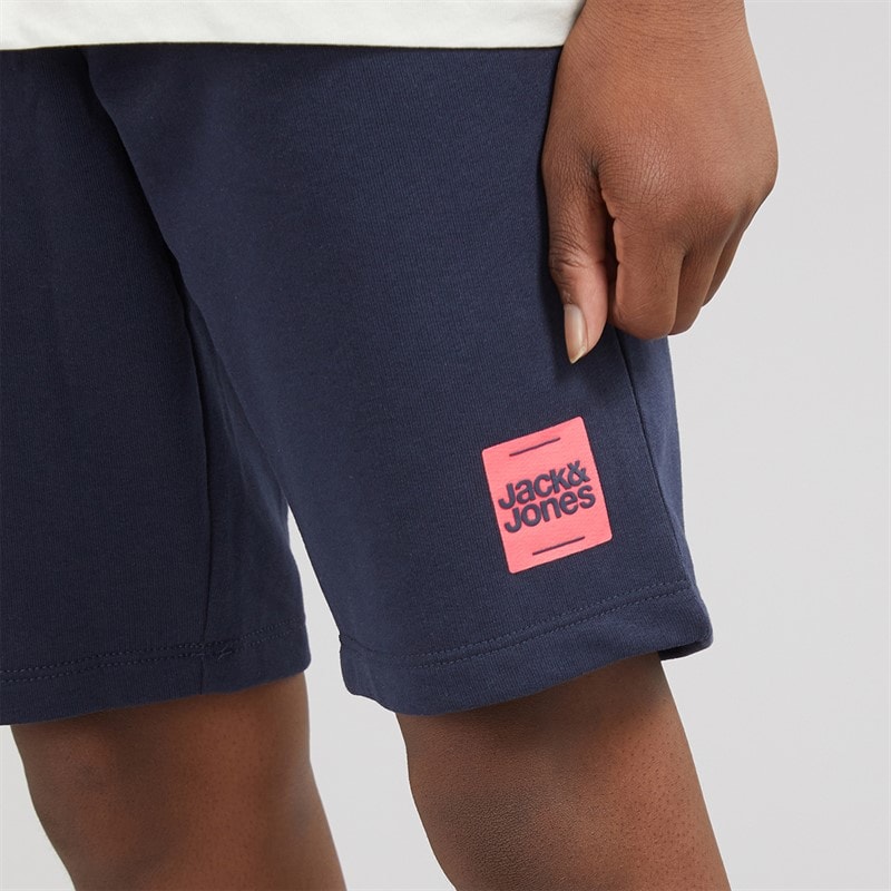 JACK & JONES Drenge Brandy T shirt og shorts sæt Glacier Gray - Billede 5