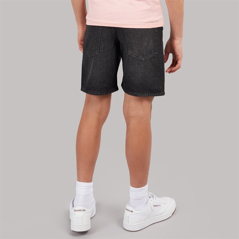 JACK & JONES Drenge Tony AKM 310 Shorts Black Denim - Billede 2
