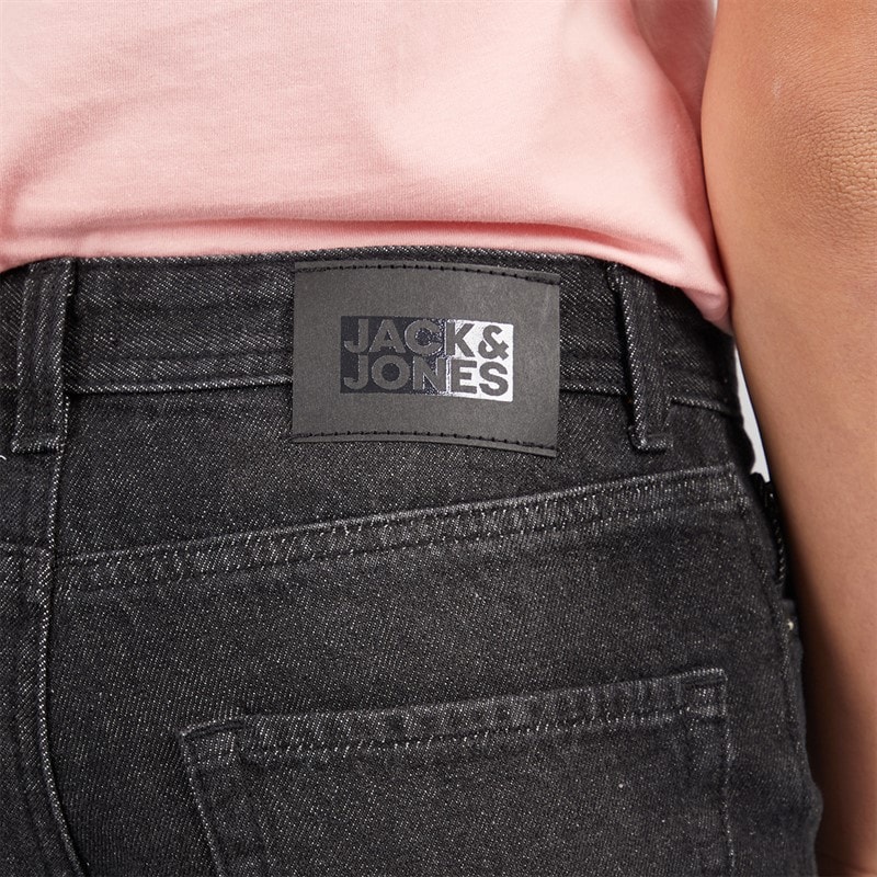 JACK & JONES Drenge Tony AKM 310 Shorts Black Denim - Billede 3
