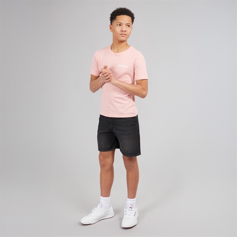 JACK & JONES Drenge Tony AKM 310 Shorts Black Denim - Billede 4