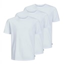 JACK & JONES Drenge økologisk tre pak t shirts Hvid