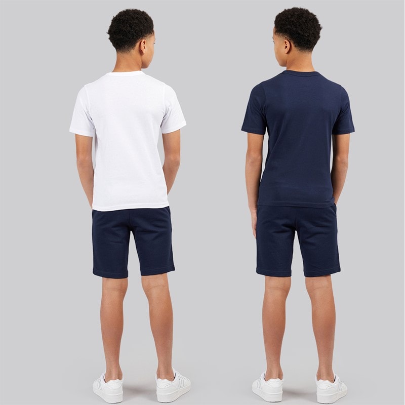 JACK & JONES Drenge college t-shirts og shorts sæt Navy Blazer - Billede 2