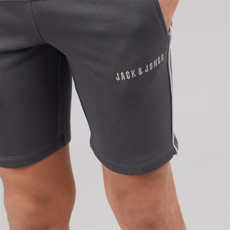 JACK & JONES Drenge Kai T-shirt Og Shorts Sæt Asphalt - Billede 5