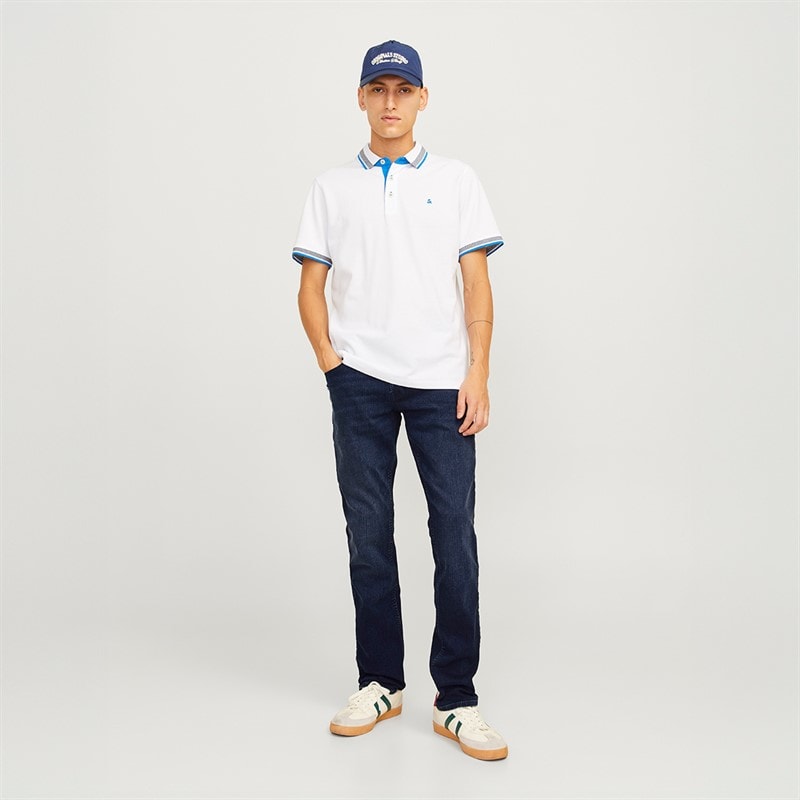 JACK & JONES Herre Glenn Original SQ 260 Noos Jeans Blue Denim - Billede 4
