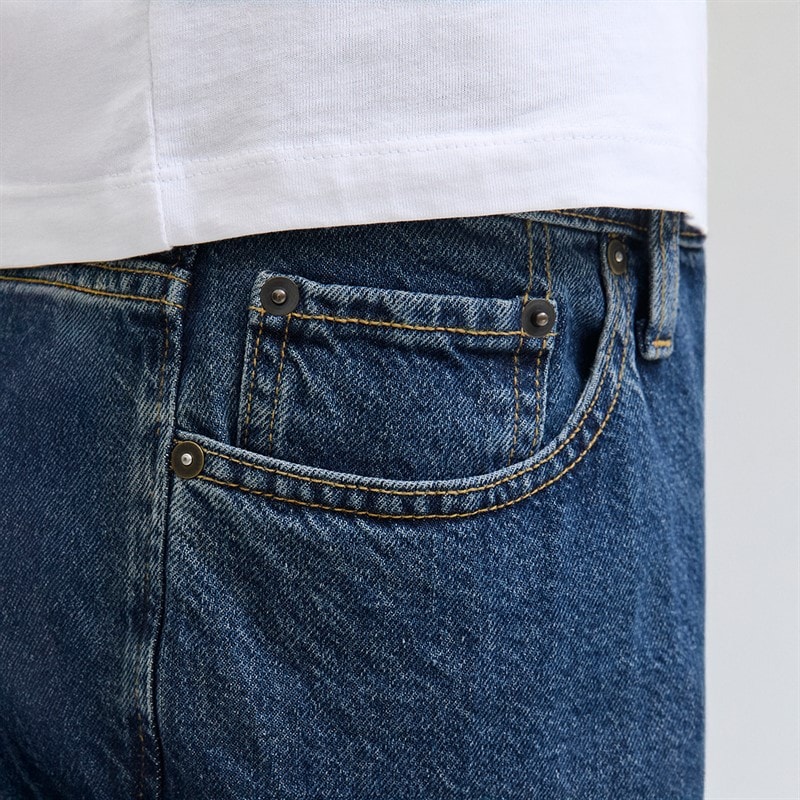 JACK & JONES Herre Chris Original SQ 061 Jeans Blue Denim - Billede 3