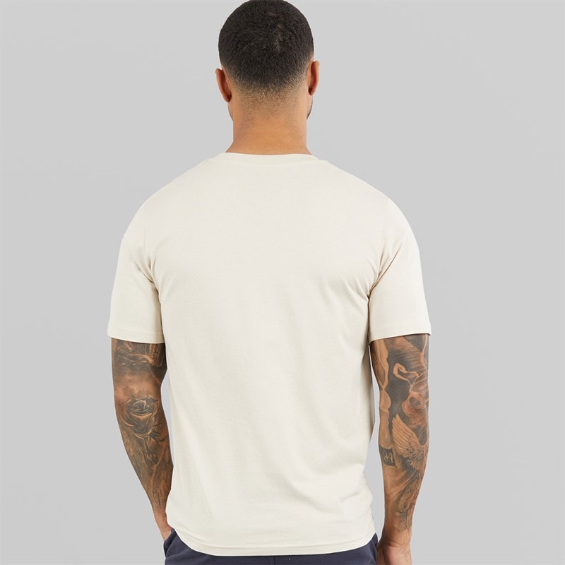 JACK & JONES Herre Afslappet T-shirt Moonbeam - Billede 2