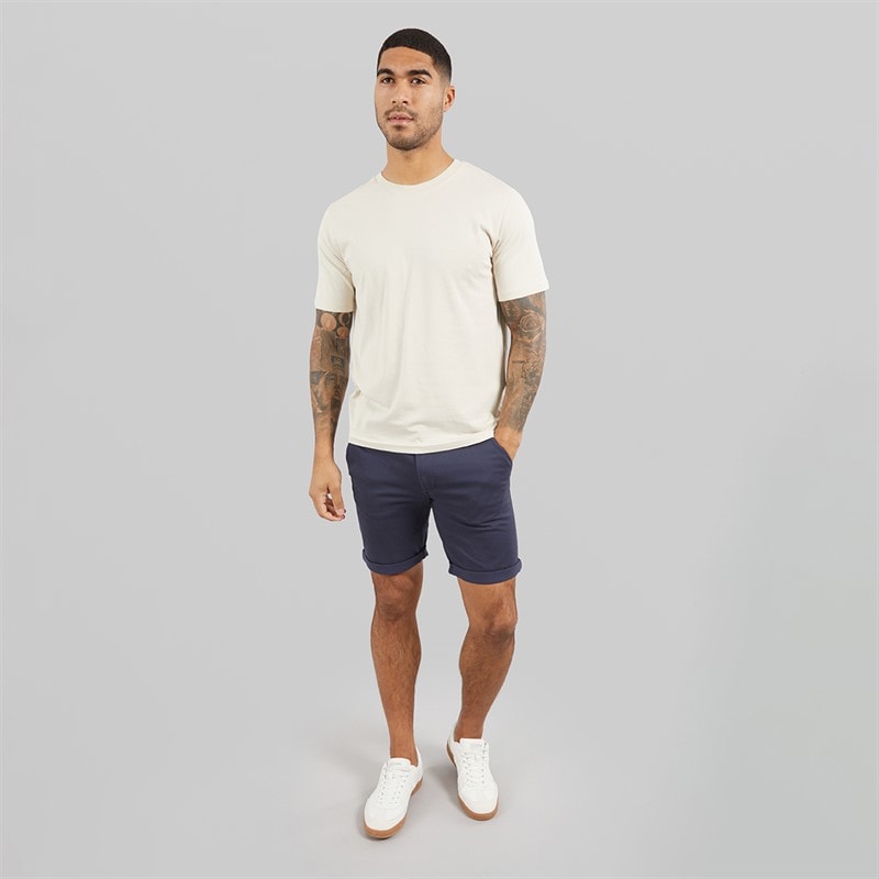 JACK & JONES Herre Afslappet T-shirt Moonbeam - Billede 3