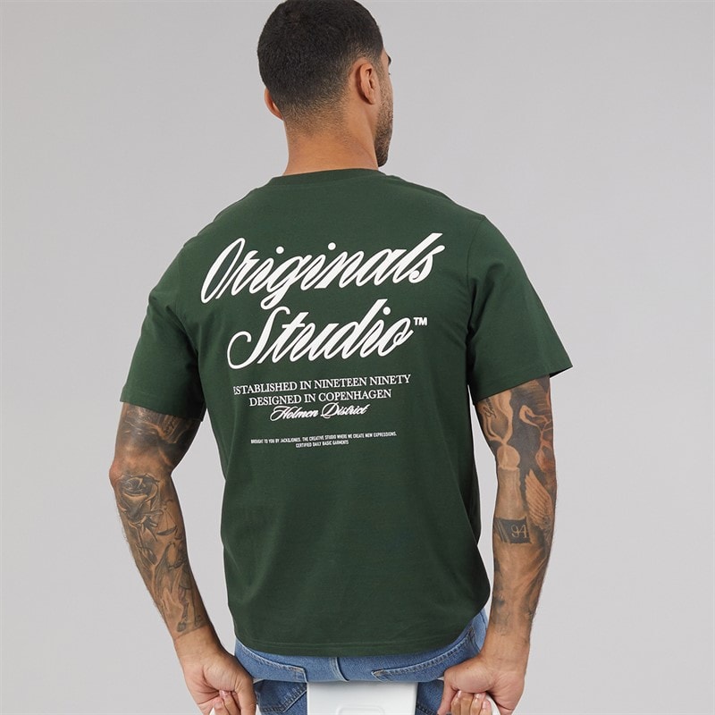 JACK & JONES Herre Norrebro T shirt Sycamore