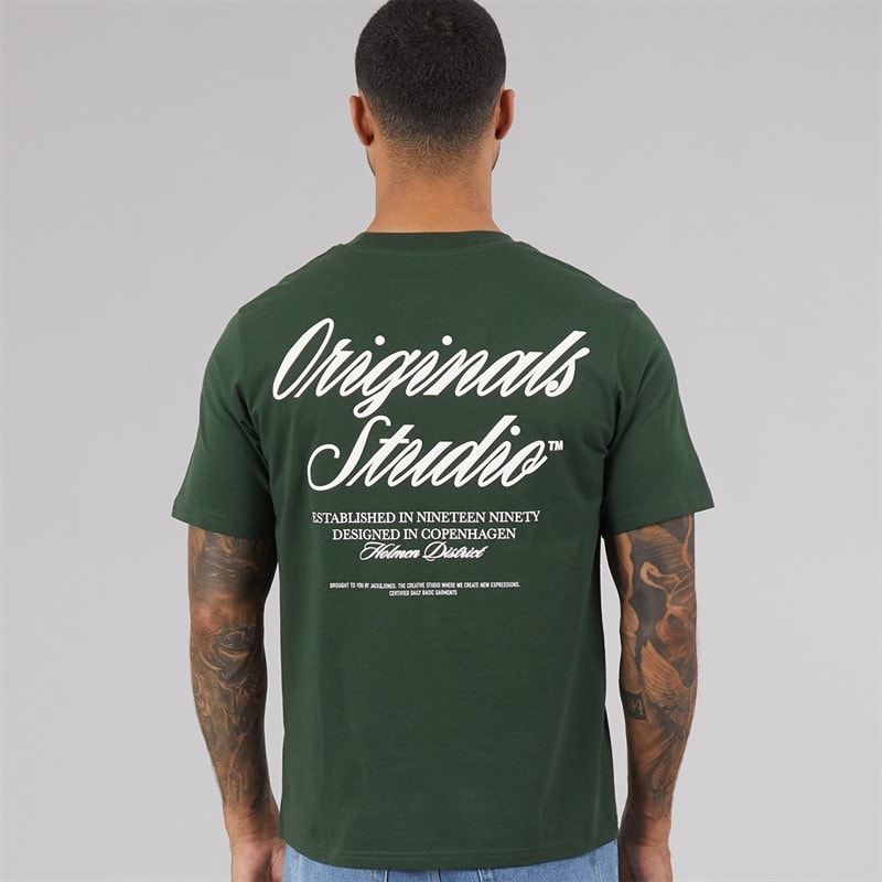 JACK & JONES Herre Norrebro T shirt Sycamore - Billede 3