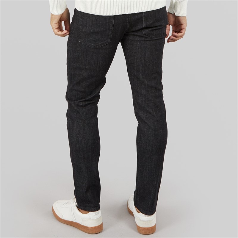 JACK & JONES Herre Glenn Original Slim Fit Jeans Sort - Billede 2
