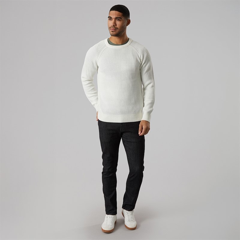 JACK & JONES Herre Glenn Original Slim Fit Jeans Sort - Billede 4