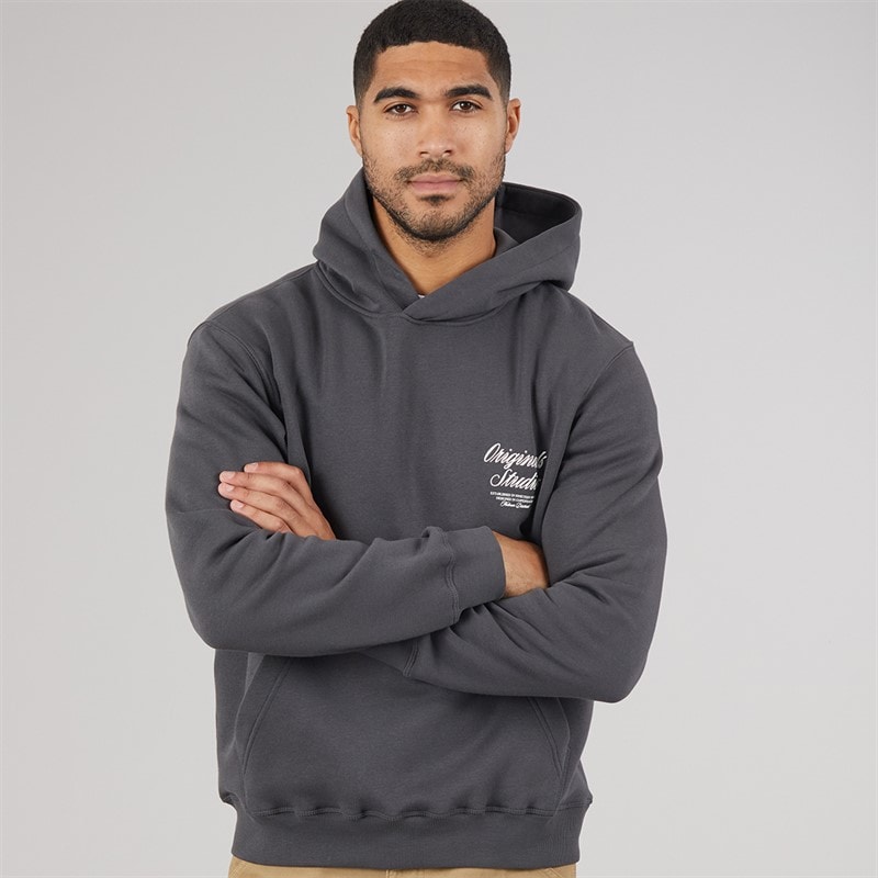JACK & JONES Herre Norrebro Hættetrøje Asphalt - Billede 2