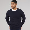 JACK & JONES Herre strikket sweater Sky Captain