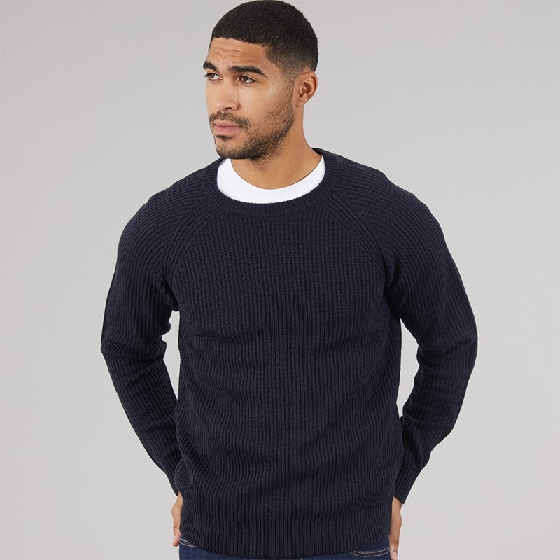 JACK & JONES Herre strikket sweater Sky Captain - Billede 1